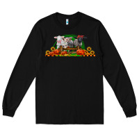 Black halloween baby sheeps Long Sleeve Tee - LillyAllenDesigns
