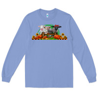 Colony Blue halloween baby sheeps Long Sleeve Tee - LillyAllenDesigns