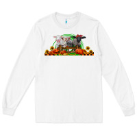 White halloween baby sheeps Long Sleeve Tee - LillyAllenDesigns