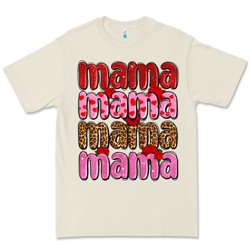 Valentines Day Mama Olivia Premium Tee by OliviaCreatesArt | Teevron