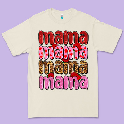 Valentines Day Mama Olivia Premium Tee Designed By Oliviacreatesart