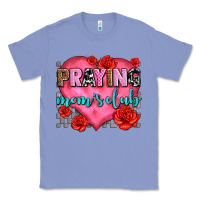 Colony Blue praying moms club olivia Classic Tee - OliviaCreatesArt