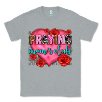 Heather Grey praying moms club olivia Classic Tee - OliviaCreatesArt