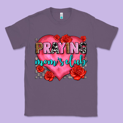 Praying Moms Club Olivia Classic Tee Designed By Oliviacreatesart