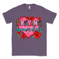 Lavender praying moms club olivia Classic Tee - OliviaCreatesArt