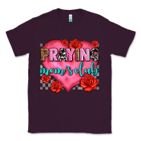 Plum praying moms club olivia Classic Tee - OliviaCreatesArt