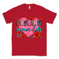 Red praying moms club olivia Classic Tee - OliviaCreatesArt