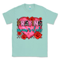 Seafoam praying moms club olivia Classic Tee - OliviaCreatesArt