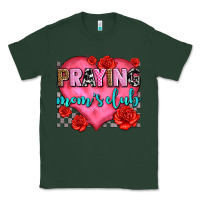 Sports Green praying moms club olivia Classic Tee - OliviaCreatesArt