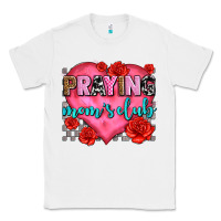 White praying moms club olivia Classic Tee - OliviaCreatesArt
