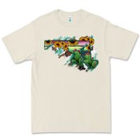 Bone Maryland Map Sunflower Cactus Serape Premium Tee - RanaPortraitStore