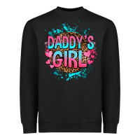 Black daddy's girl Heavyweight Sweatshirt - RanaPortraitStore