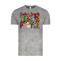 Cloud Rock Santa's Favorite Tennis Player For Christmas Vintage Tee - FaDigitalArtStudio