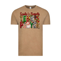 Santa's Favorite Tennis Player For Christmas Vintage Tee | Teevron