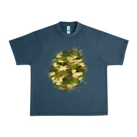 Midnight Navy camouflage patch 5 Urban Heavy Tee - BundleAndBundleShop