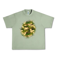 Oil Green camouflage patch 5 Urban Heavy Tee - BundleAndBundleShop