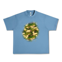 Pebble Blue camouflage patch 5 Urban Heavy Tee - BundleAndBundleShop
