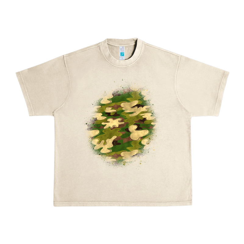 Camouflage Patch 5 Urban Heavy Tee by BundleAndBundleShop | Teevron
