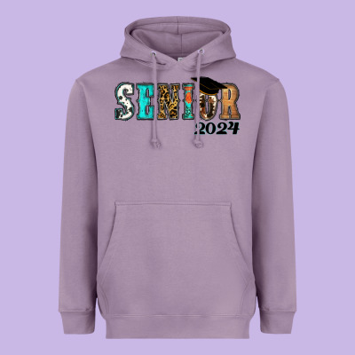 Western Senior 2024 Heavyweight Hoodie Designed By Ranaportraitstore
