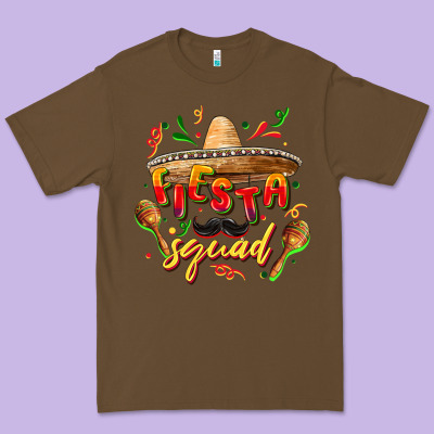 Fiesta Squad Premium Tee Designed By Fadigitalartstudio