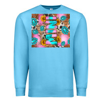 Ocean Blue western mini Premium Sweatshirt - RanaPortraitStore