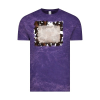 Cloud Purple cowhide frames background Vintage Tee - RanaPortraitStore
