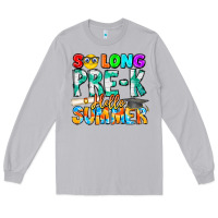 Moon Dust So Long Pre K Hello Summer Long Sleeve Tee - CowhideDigitalArt