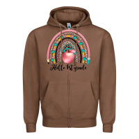 Chestnut hello 1 st grade Zipper Hoodie - JahusDesignShop
