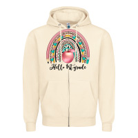 Sandshell hello 1 st grade Zipper Hoodie - JahusDesignShop