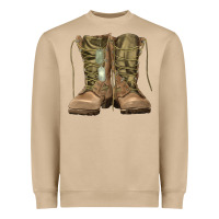 Mushroom soldier boots Heavyweight Sweatshirt - RanaPortraitStore
