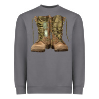 Storm soldier boots Heavyweight Sweatshirt - RanaPortraitStore