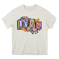 Cream Easter love Happy Easter Day Heavy Core Tee - CowGirlArtShop
