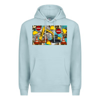 Blue Mist excavator sippy Premium Hoodie - Artiststas