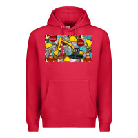 Cardinal excavator sippy Premium Hoodie - Artiststas