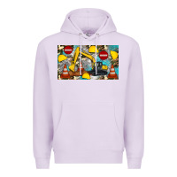 Lilac excavator sippy Premium Hoodie - Artiststas
