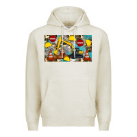 Oatmeal Heather excavator sippy Premium Hoodie - Artiststas