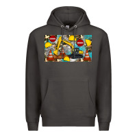 Smoke excavator sippy Premium Hoodie - Artiststas