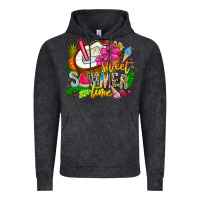 Vintage Black summer time Vintage Hoodie - CowhideDigitalArt