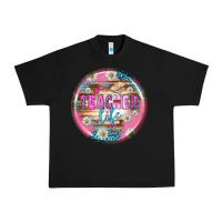 Black teacher life earrings Urban Heavy Tee - BundleAndBundleShop