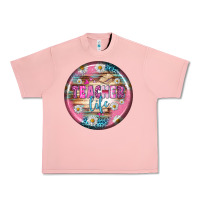 Salmon teacher life earrings Urban Heavy Tee - BundleAndBundleShop