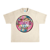 Sandshell teacher life earrings Urban Heavy Tee - BundleAndBundleShop