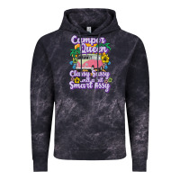 Cloud Black camp camping camper queen classy sassy and a bit smart assycamper camp Vintage Hoodie - linhVisuals