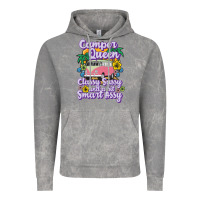 Cloud Rock camp camping camper queen classy sassy and a bit smart assycamper camp Vintage Hoodie - linhVisuals