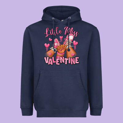 Little Miss Valentine Afro Kid Sneakers Heavyweight Hoodie Designed By Ranaportraitstore