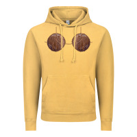 Vintage Mustard coconut bra easy adult halloween tiki party costume t shirt Vintage Hoodie - linhVisuals