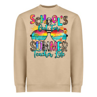 School's Out For Summer Teacher Life Heavyweight Sweatshirt | Teevron