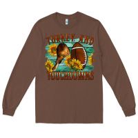 Chestnut Turkey And Touchdowns Long Sleeve Tee - LillyAllenDesigns