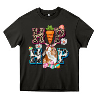 Asphalt Western hip hop bunny Easter Day Heavy Core Tee - CowGirlArtShop