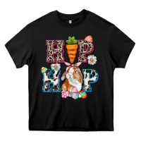 Black Western hip hop bunny Easter Day Heavy Core Tee - CowGirlArtShop
