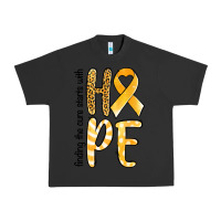 Pigment Black finding the cure starts with hope childhood cancer awareness Urban Heavy Tee - Jasminsmagicworld